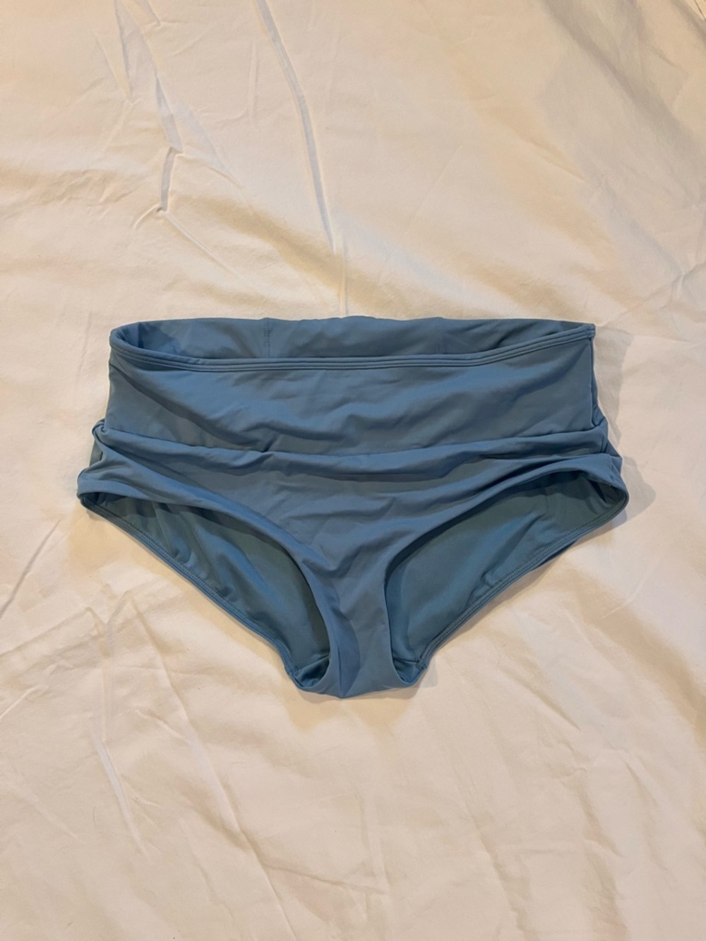 Athleta Essential Swim Boyshort - Skylark Blue - Small - swim bottoms